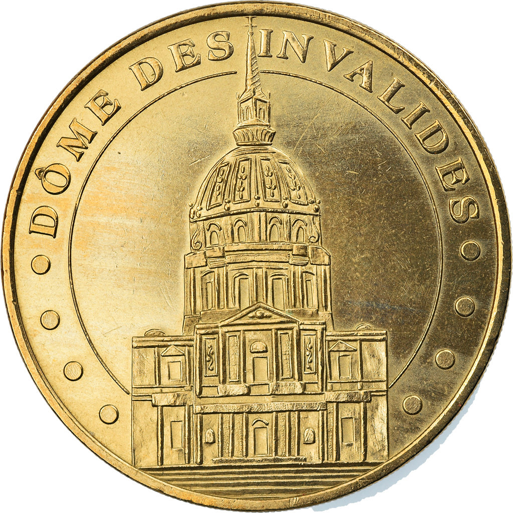 Francia, Token, Jetón turístico, Paris - Dôme des Invalides n°2, Arts &