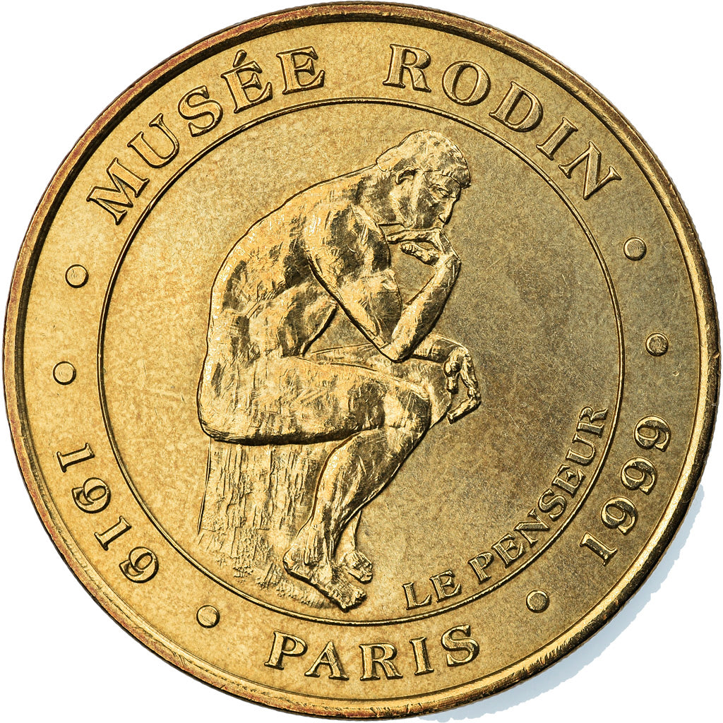 Francia, Token, Jetón turístico, Paris - Musée Rodin - Le Penseur, Arts &