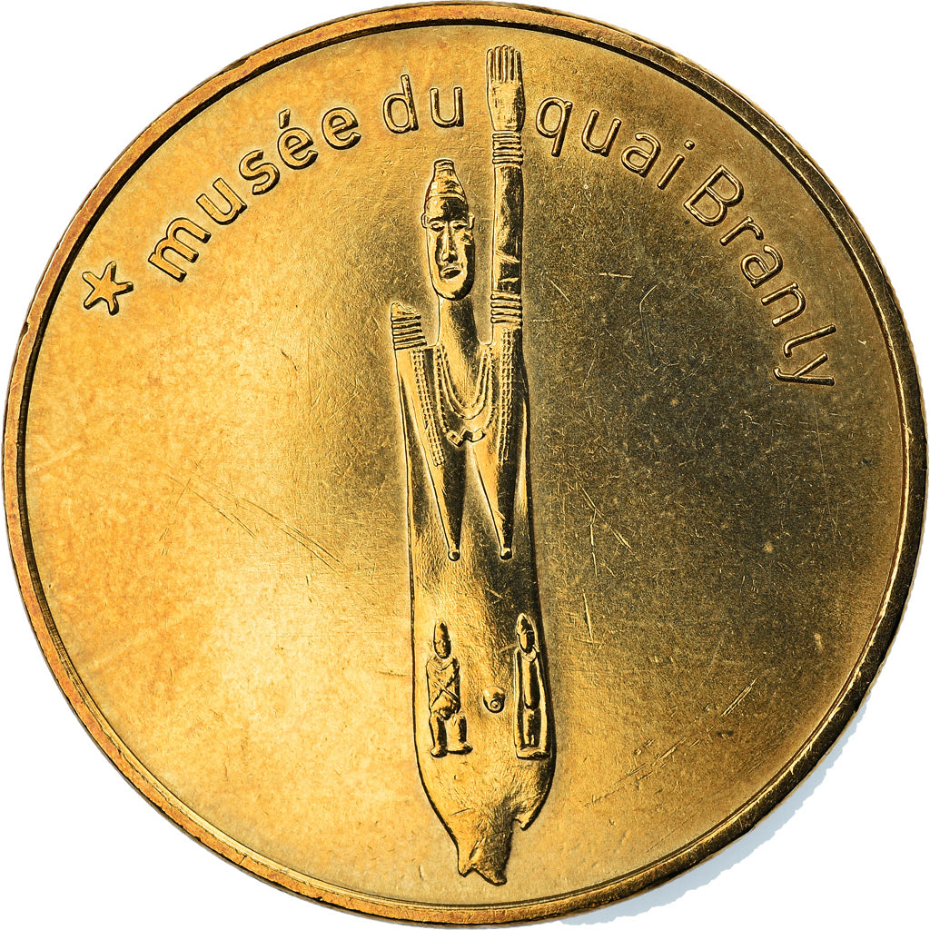 France, Token, Touristic token, Paris - Musée du quai de Branly n°2 -