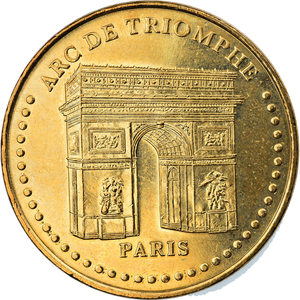 Francia, Token, Jetón turístico, Paris - Arc de Triomphe n°3 -, Arts &