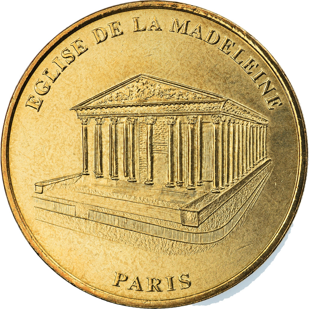 Francia, Token, Jetón turístico, Paris - Eglise de la Madeleine n°2, Arts &