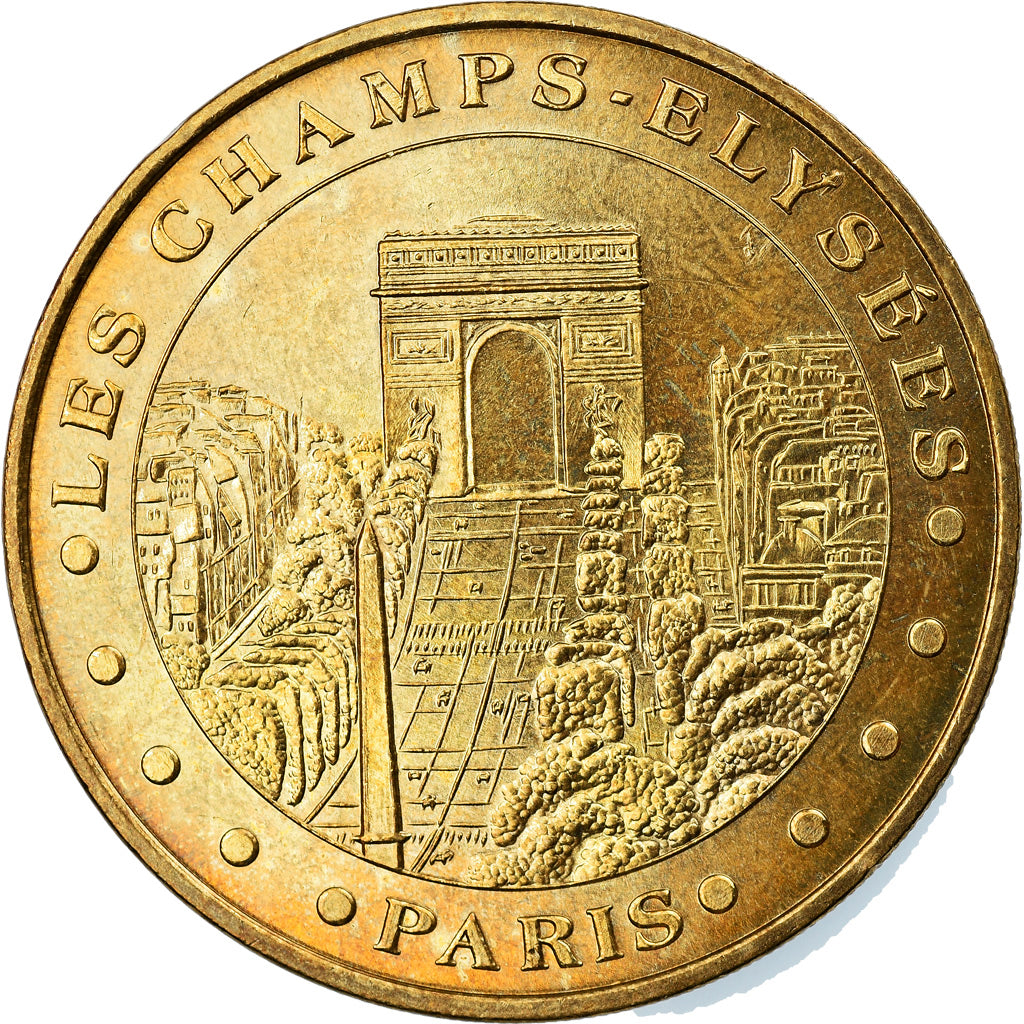 France, Token, Touristic token, Paris - Les Champs Elysées, Arts & Culture