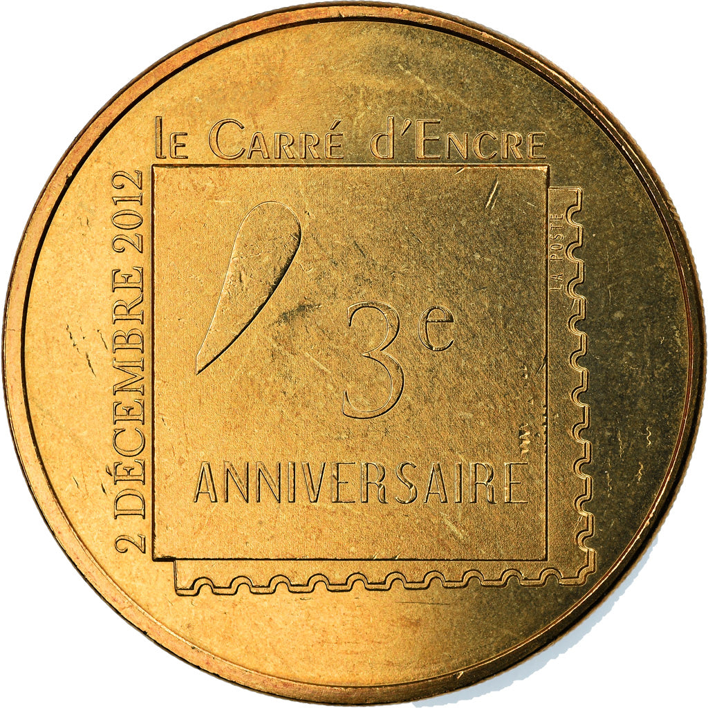 France, Token, Touristic token, Paris - Carré d'encre n°2, Arts & Culture