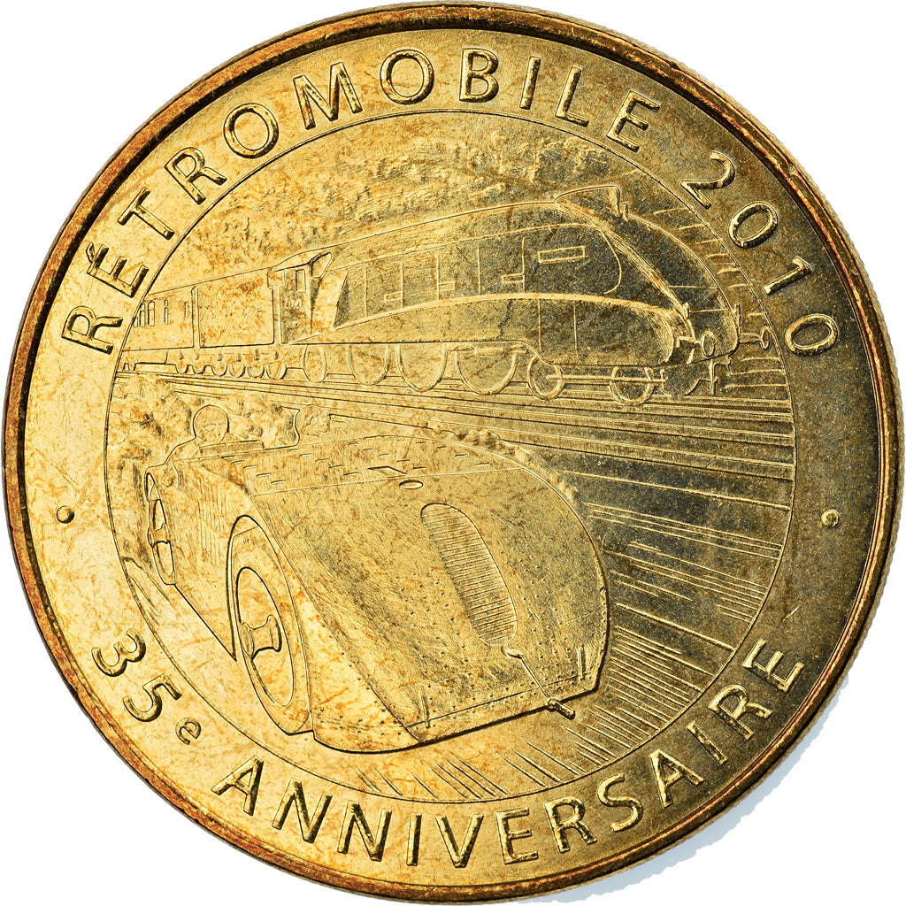 Francia, Token, Jetón turístico, Paris - Salon Retromobile, Arts & Culture