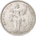 Monnaie, French Polynesia, 5 Francs, 1965, TTB, Aluminium, KM:4, Lecompte:47