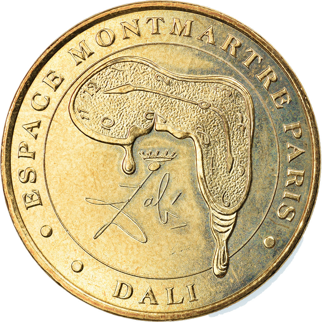 France, Token, Touristic token, Paris - Musée Dali n°1, Arts & Culture, 2007