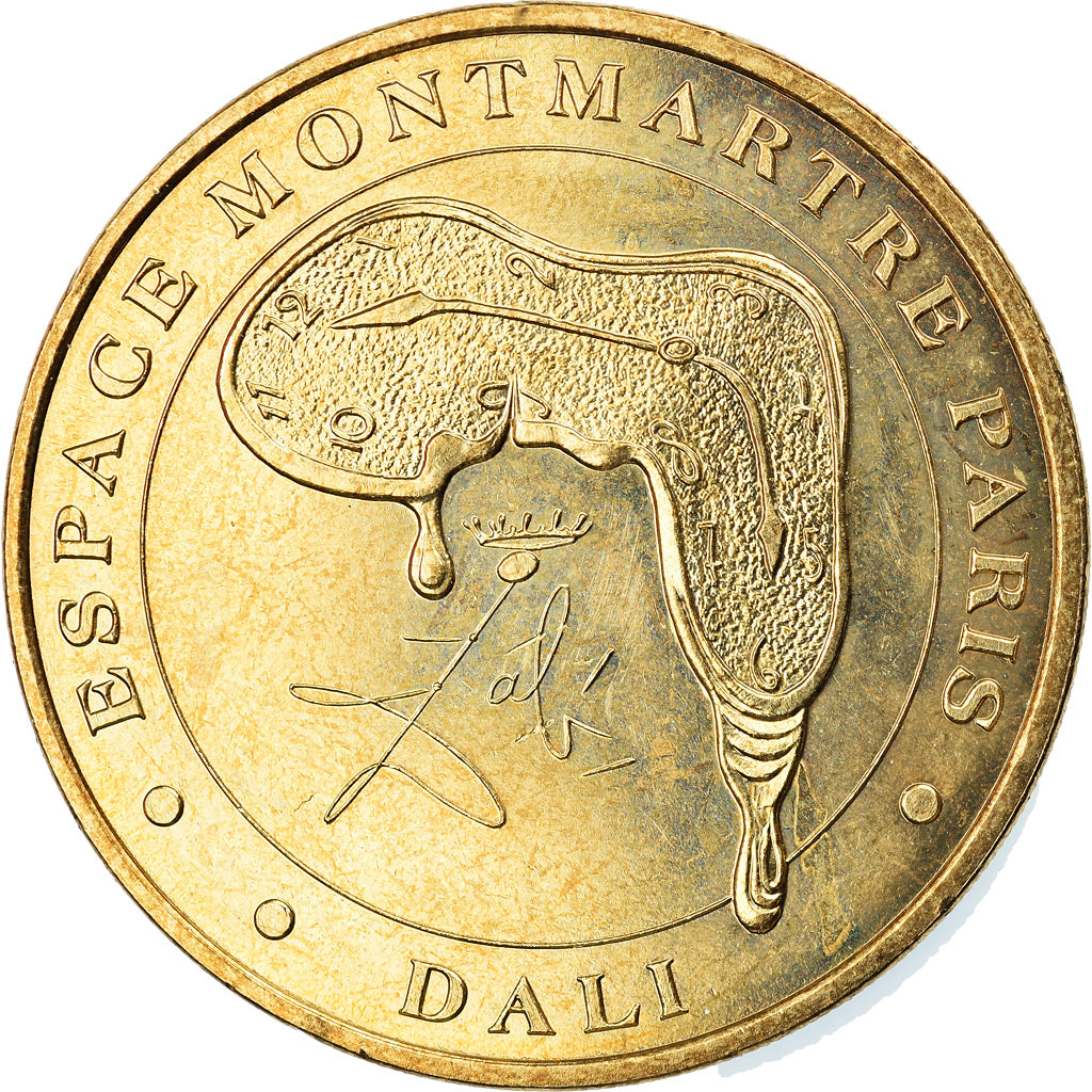 France, Token, Touristic token, Paris - Musée Dali n°1, Arts & Culture, 2009