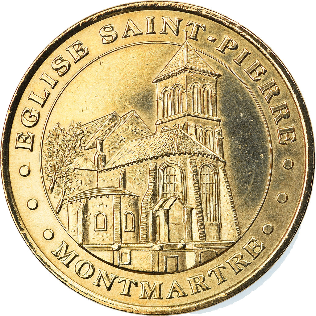 Francia, Token, Jetón turístico, 75/ Paris - Eglise Saint-Pierre - Montmartre