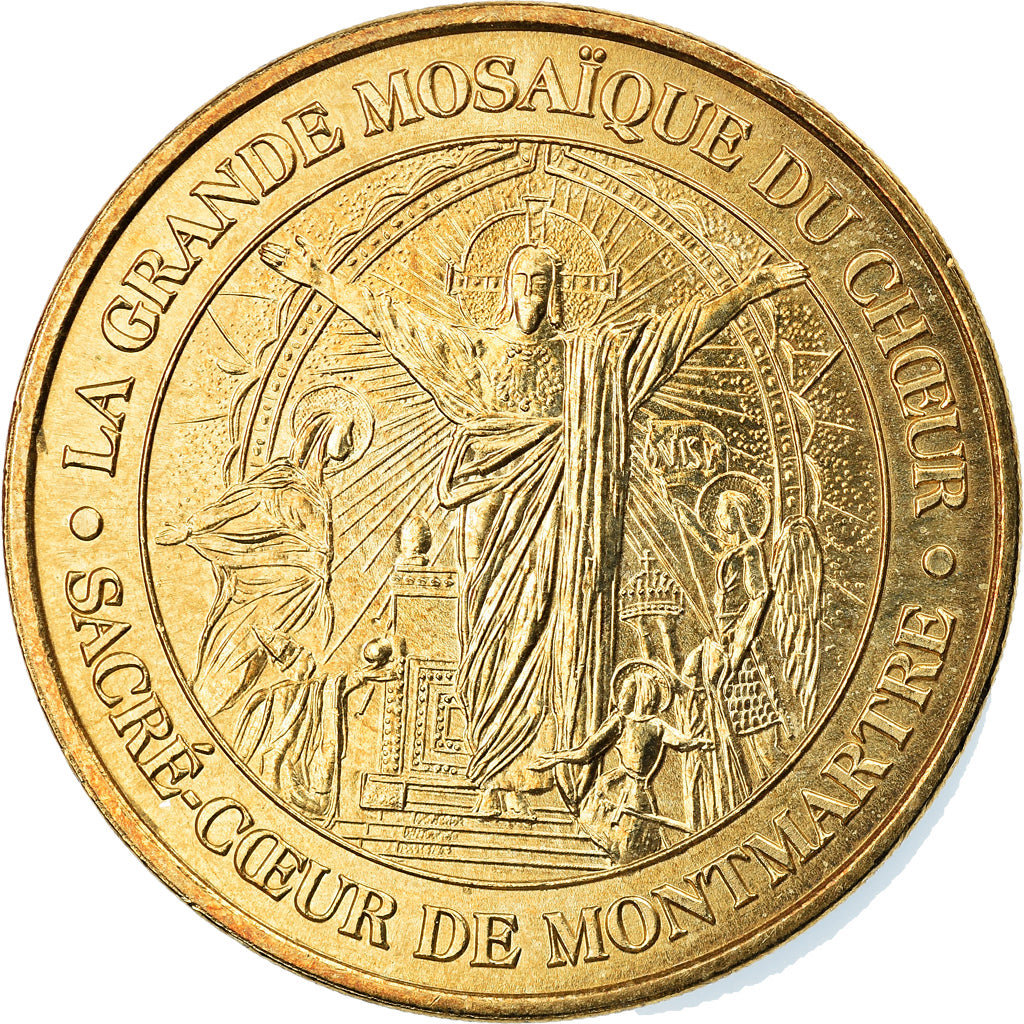 Francia, Token, Jetón turístico, Paris - Basilique du Sacré Coeur n° 2, Arts