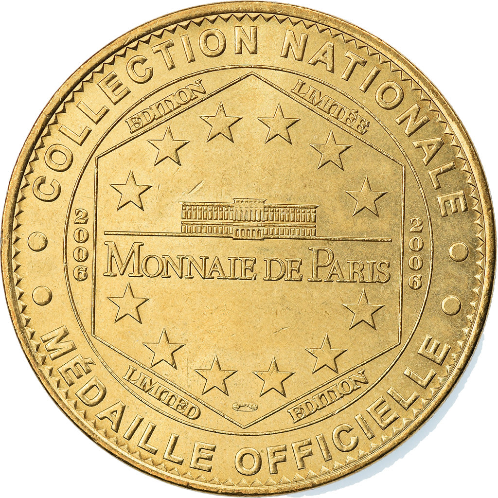 Francia, Token, Jetón turístico, Paris - La Géode n°3, Arts & Culture, 2006