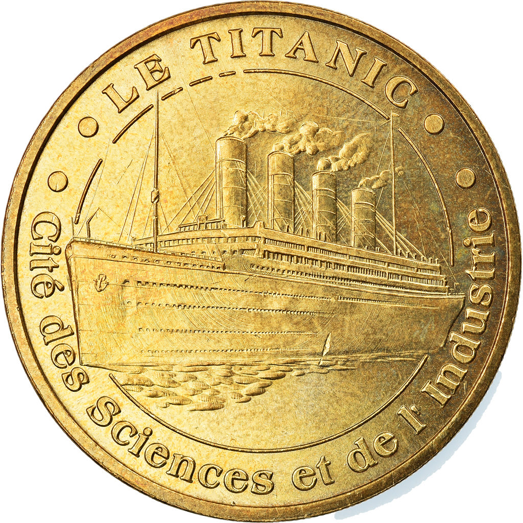 Francia, Token, Jetón turístico, Paris - Cité des Sciences et de l'Industrie