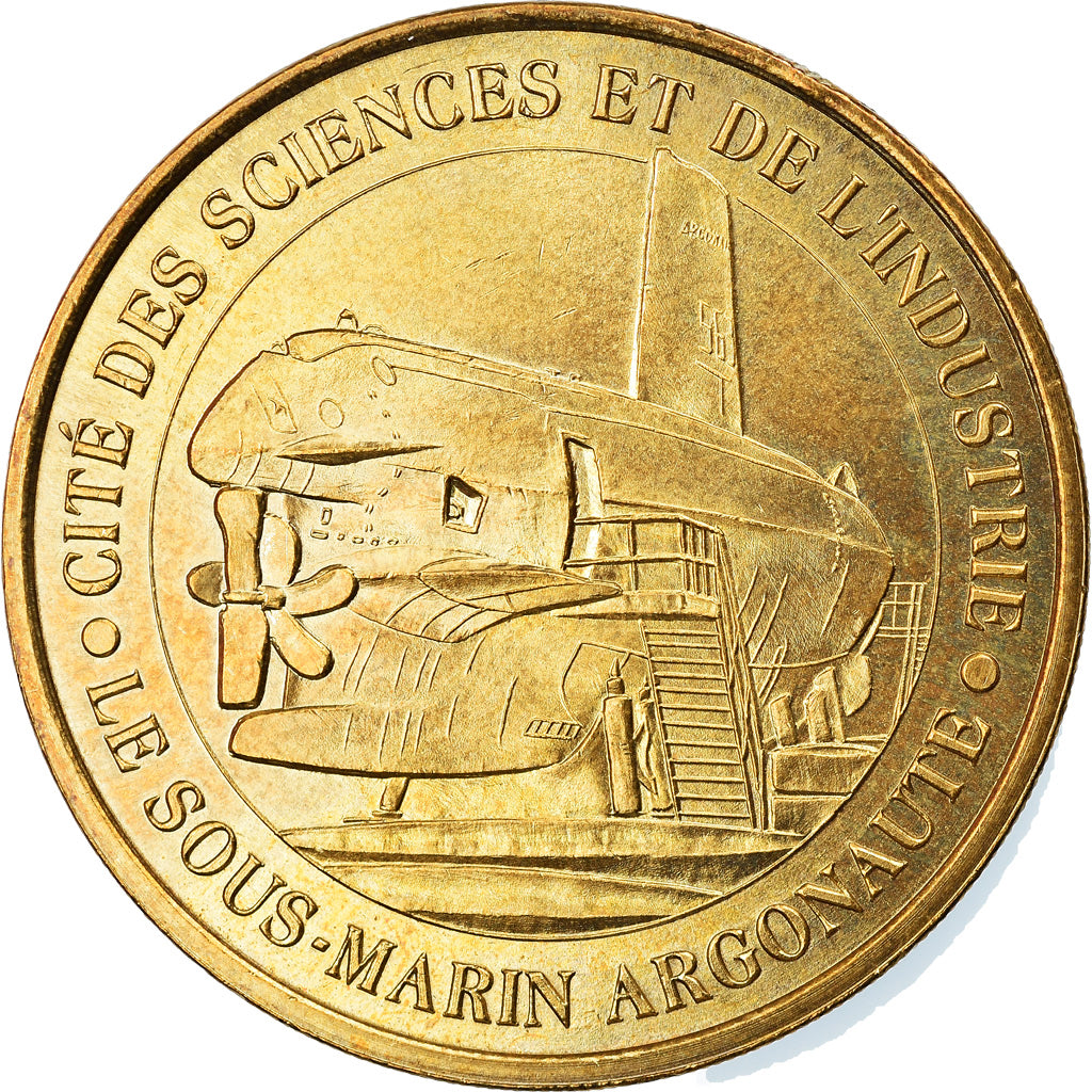 France, Token, Touristic token, Paris - Cité des Sciences  et de l'Industrie
