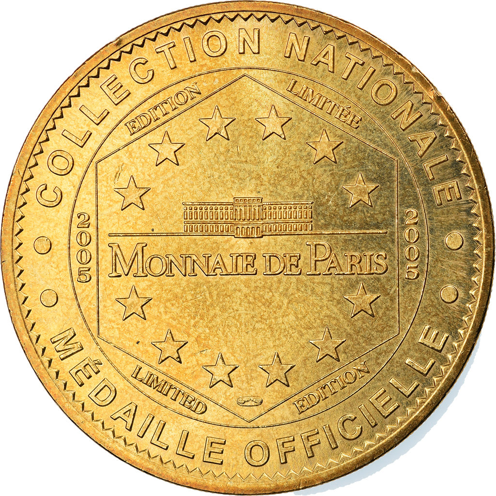 Francia, Token, Jetón turístico, Caen - Mémorial n°1, Arts & Culture, 2005