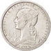 MADAGASCAR, Franc, 1958, Paris, KM #3, EF(40-45), Aluminum, 23, Lecompte #99,...