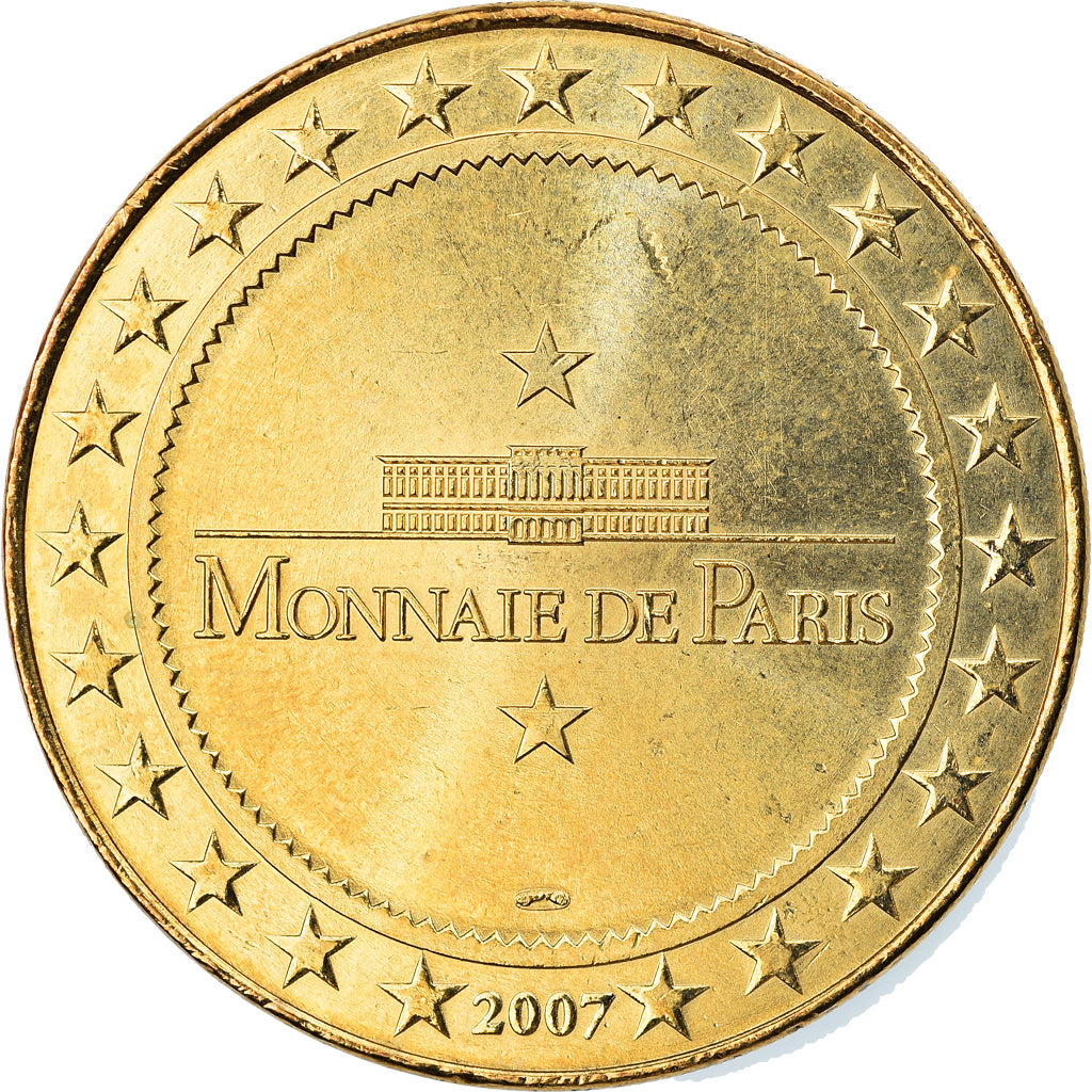 Francia, Token, Jetón turístico, Valette - le Scénoparc - Boeuf musqué, Arts