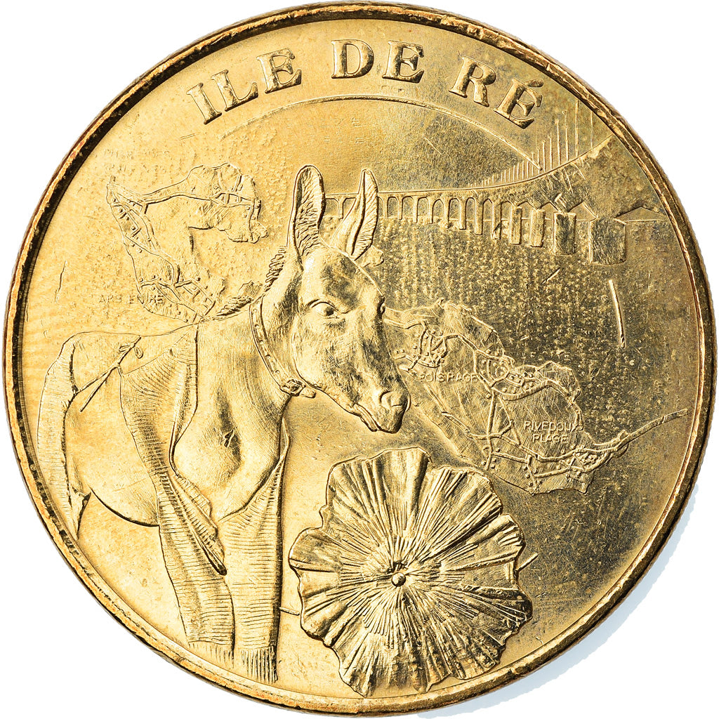 Francia, Token, Jetón turístico, Saint-Martin-de-Ré n°1, Arts & Culture