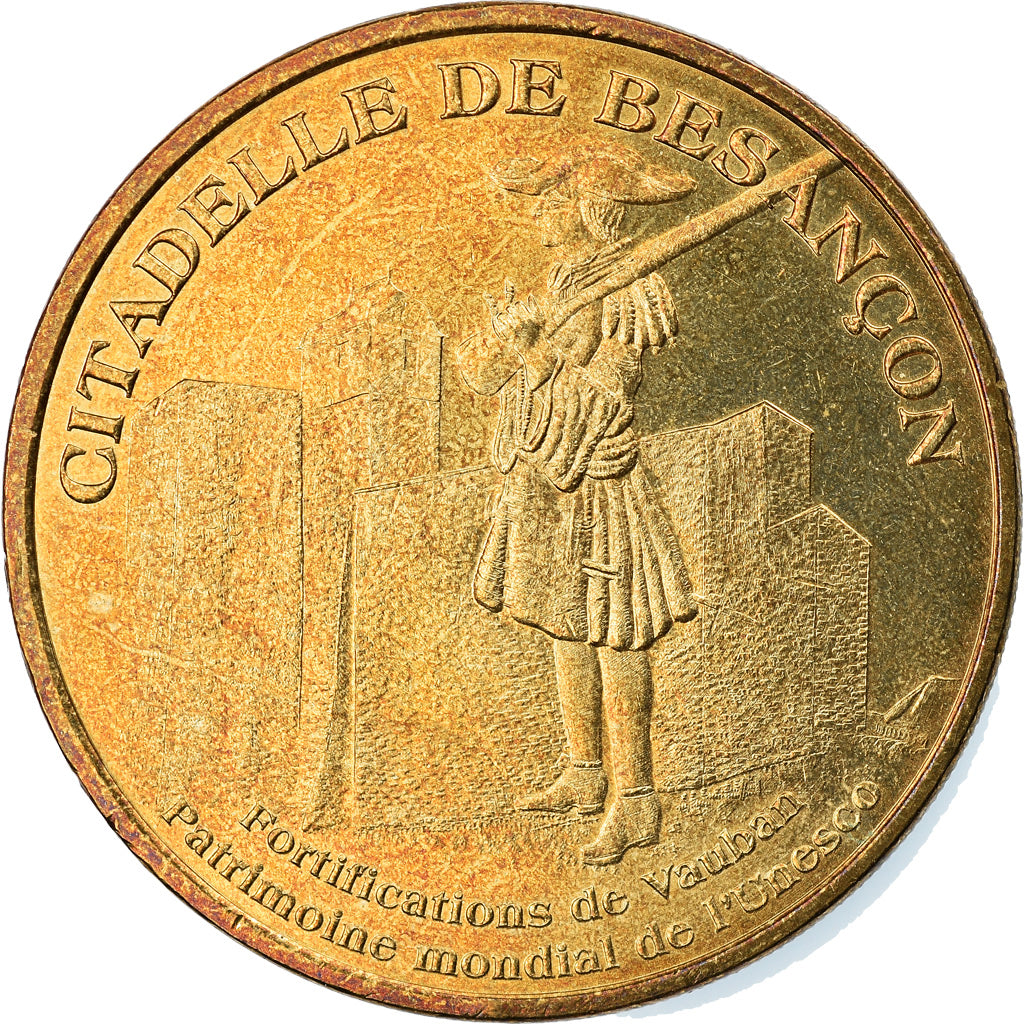 France, Token, Touristic token, Besançon - la citadelle n°3, Arts & Culture