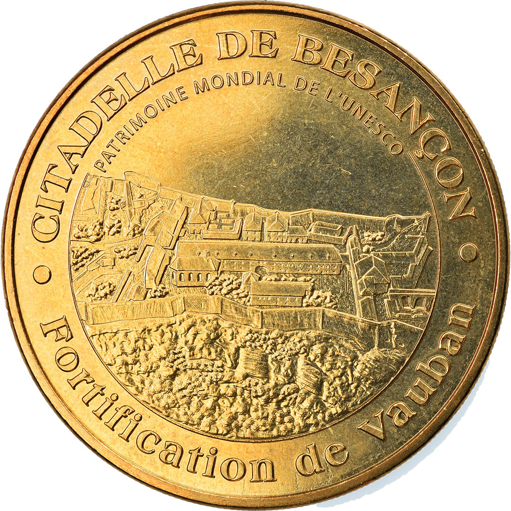 Francia, Token, Jetón turístico, Besançon - la citadelle n°4, Arts &