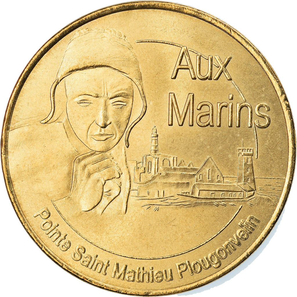 Francia, Token, Jetón turístico, 29/ Aux Marins - Plougonvelin, Arts &
