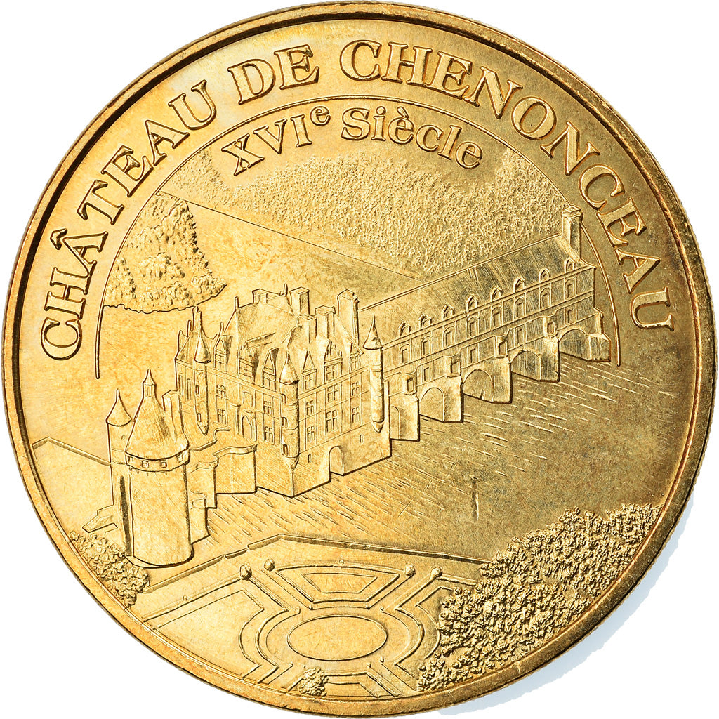 Francia, Token, Jetón turístico, Chenonceau -  Chateau n°3, Arts & Culture