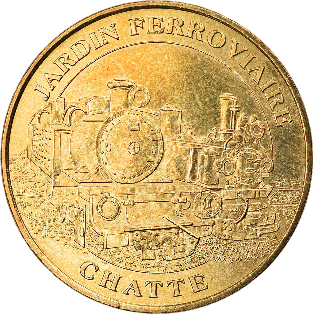 Francia, Token, Jetón turístico, Chatte - Jardin ferroviaire n°2, Arts &