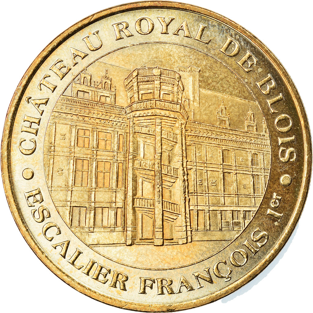 Francia, Token, Jetón turístico, 41/ Escalier François Ier - Blois, Arts &