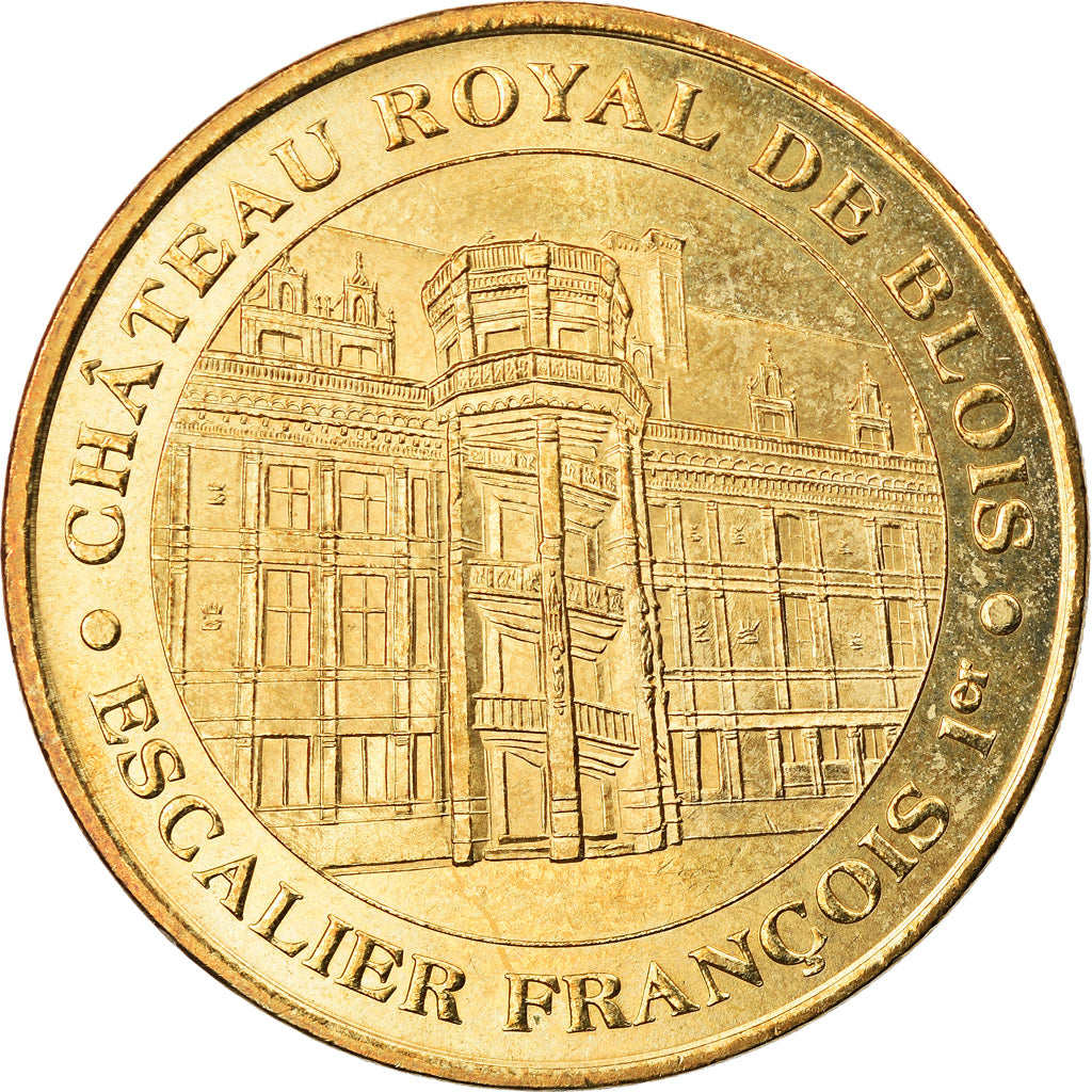 Francia, Token, Jetón turístico, 41/ Escalier François Ier - Blois, Arts &