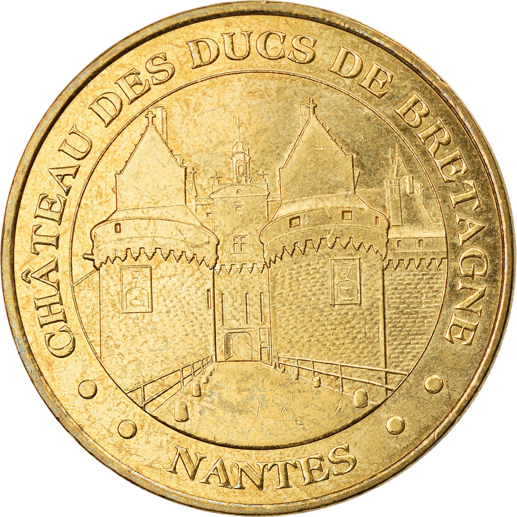 France, Token, Touristic token, Nantes -  Chateau des Ducs de Bretagne n°2