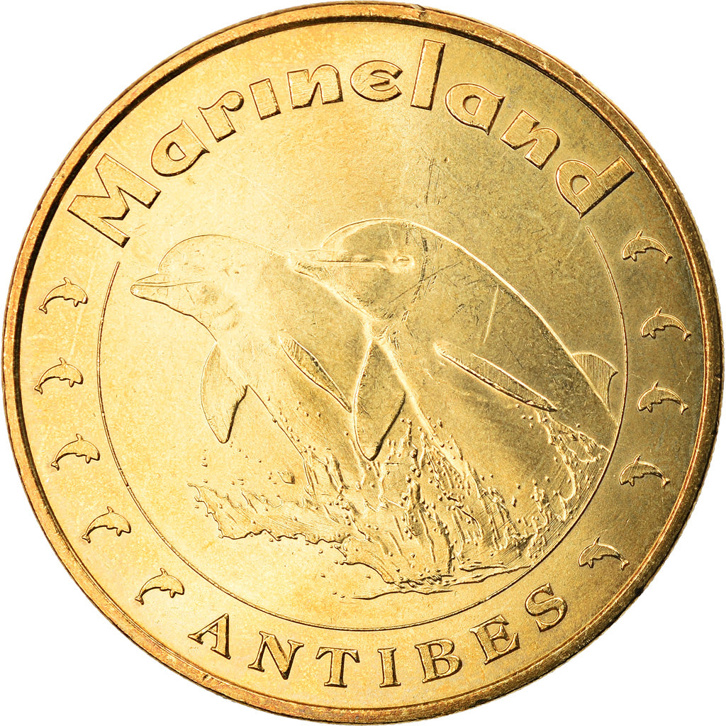 França, Token, Token turístico, Antibes -  Marineland n°4, Artes e Cultura