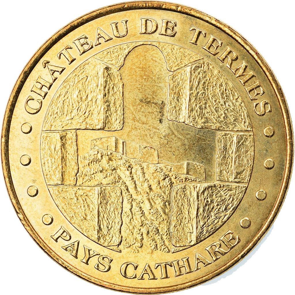 Frankreich, Token, Touristic token, Termes - Château de Thermes, Arts &