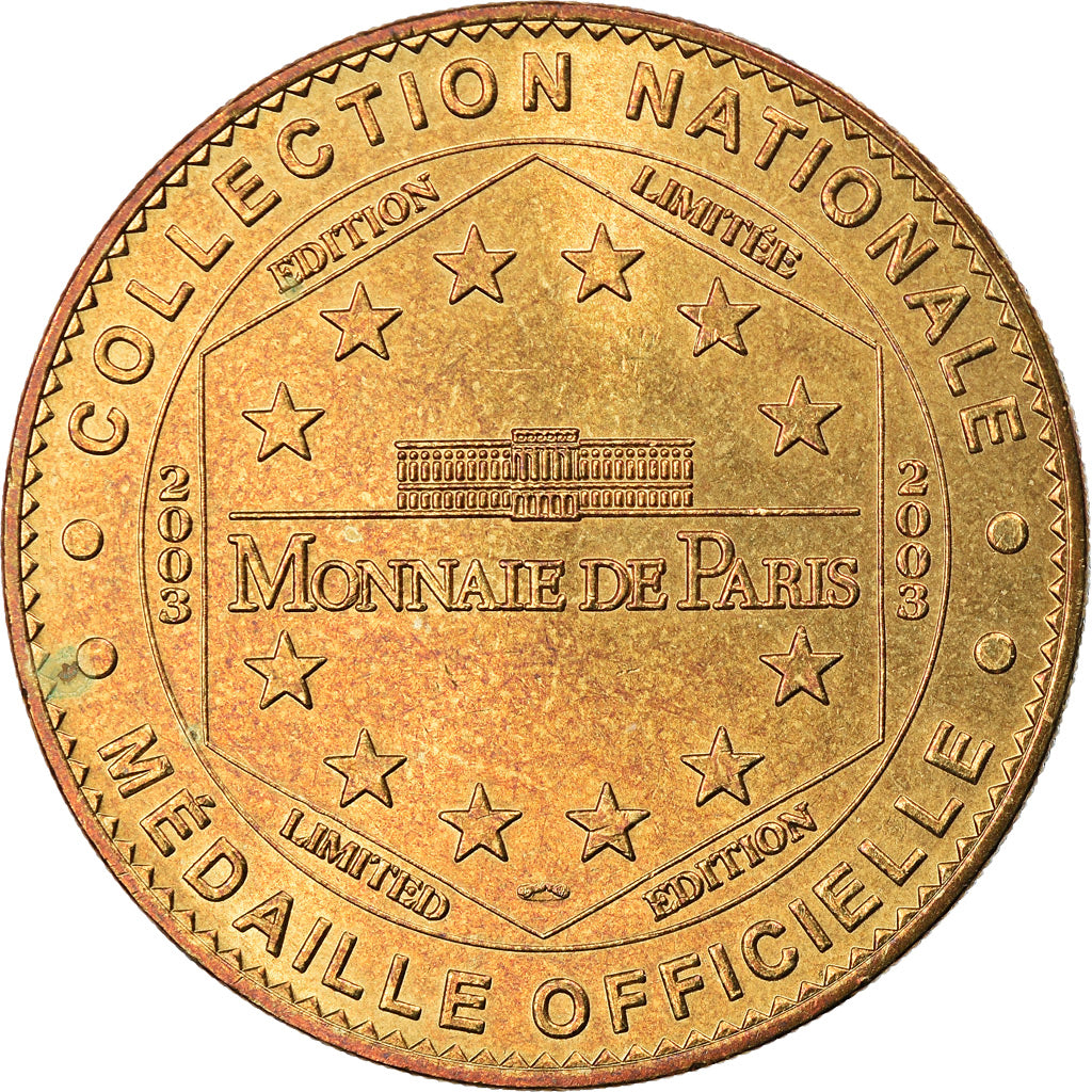 Francia, Token, Jetón turístico, 17/ Zoo de la Palmyre - Guépards, Arts &