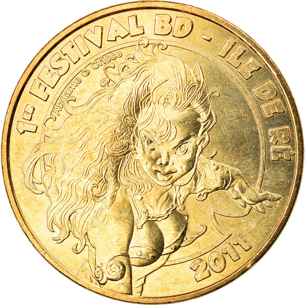 França, Token, Token turístico, Saint-Martin-de-Ré -Festival de la BD, Artes