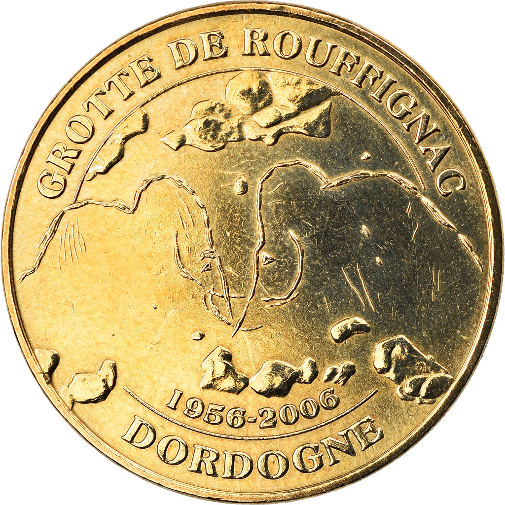 France, Jeton, Jeton Touristique, Rouffignac - La grotte n°2, Arts & Culture