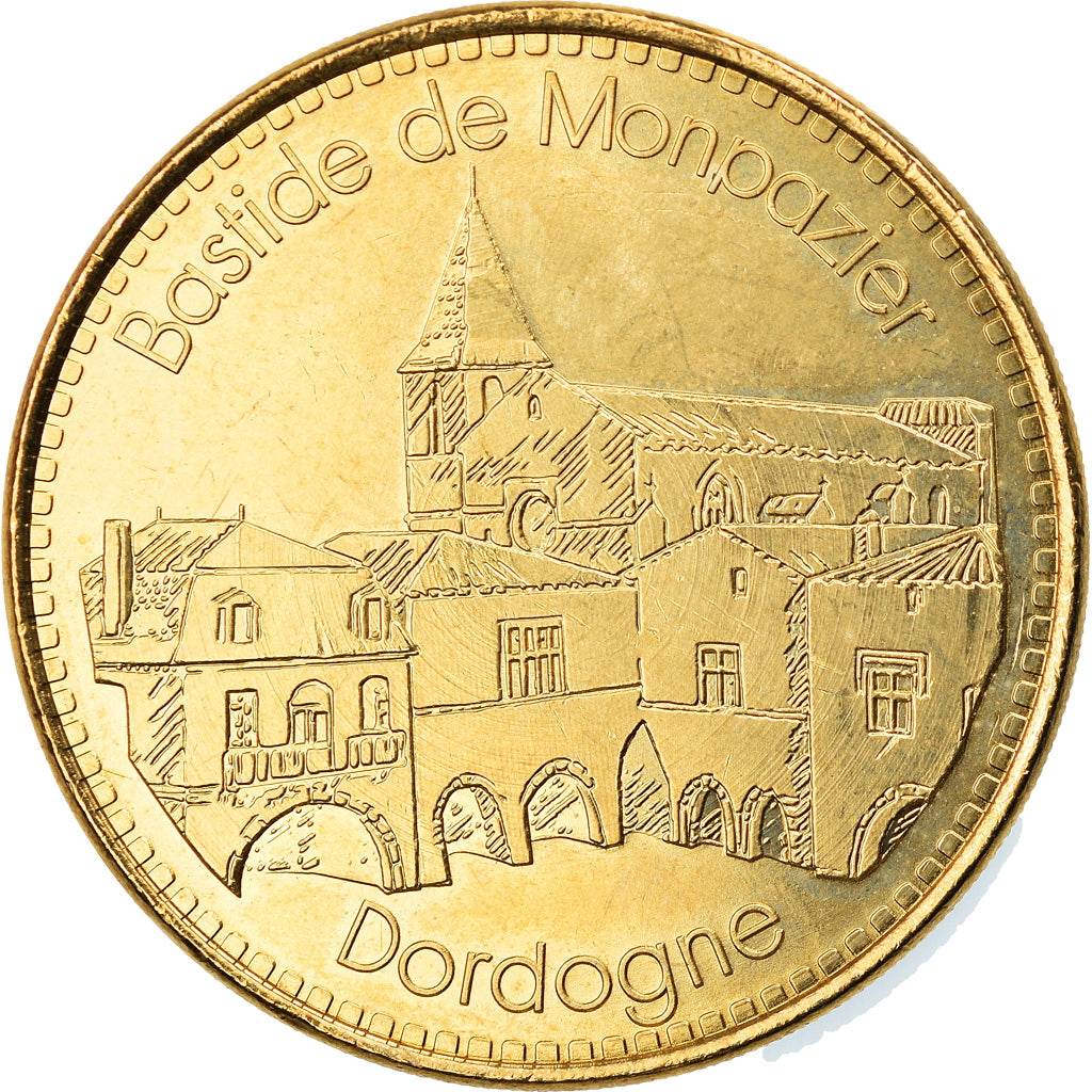 Frankreich, Token, Touristic token, 24/ Bastide de Monpazier, Arts & Culture