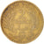 Moneda, Túnez, Anonymous, 2 Francs, 1945, BC+, Aluminio - bronce, KM:248