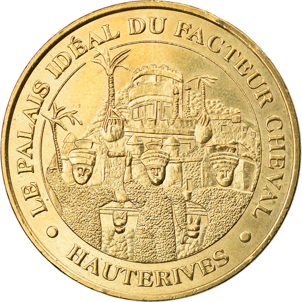 Francia, Token, Jetón turístico, Hauterives - Le palais idéal du facteur