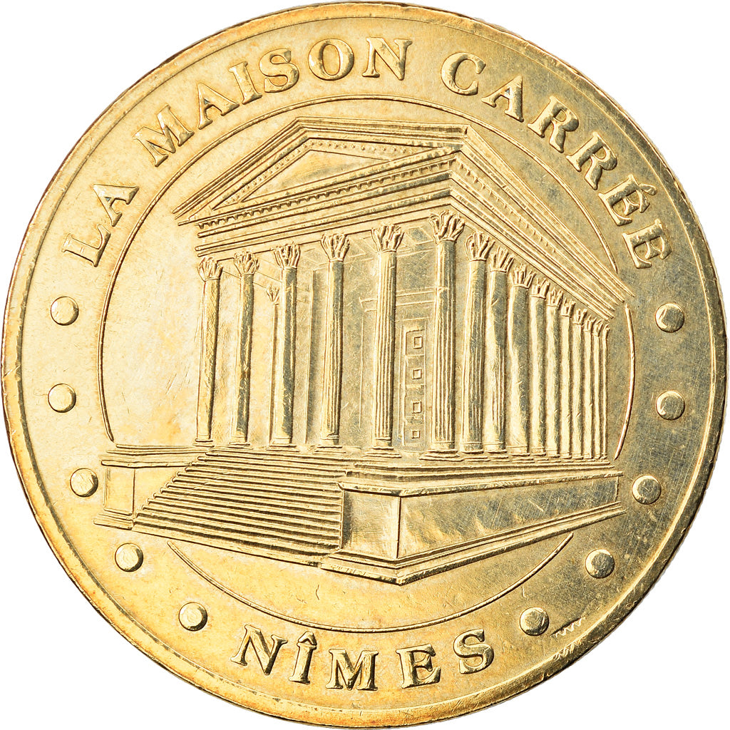 Frankreich, Token, Touristic token, Nimes - La Maison Carrée, Arts & Culture