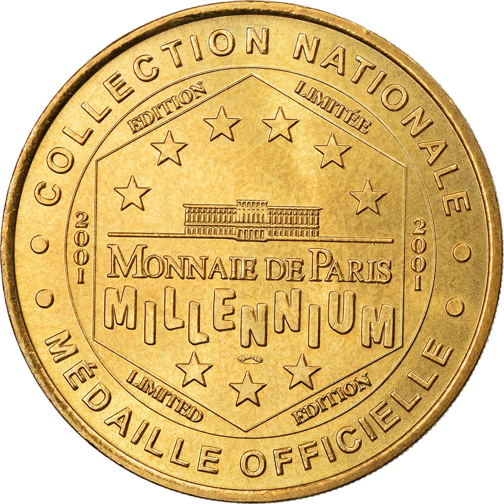 Francia, Token, Jetón turístico, 31/ Les Jacobins - Palmier - Toulouse, Arts &