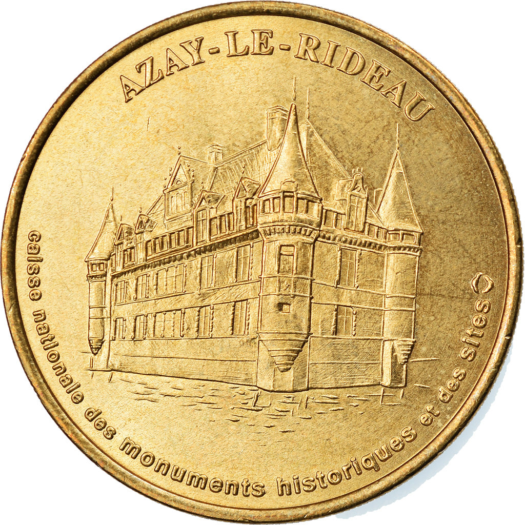Francia, Token, Jetón turístico, Azay-le-Rideau -  Château n°1, Arts &
