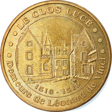 France, Jeton, Jeton Touristique, Amboise - Le Clos Lucé, Arts & Culture, 2004