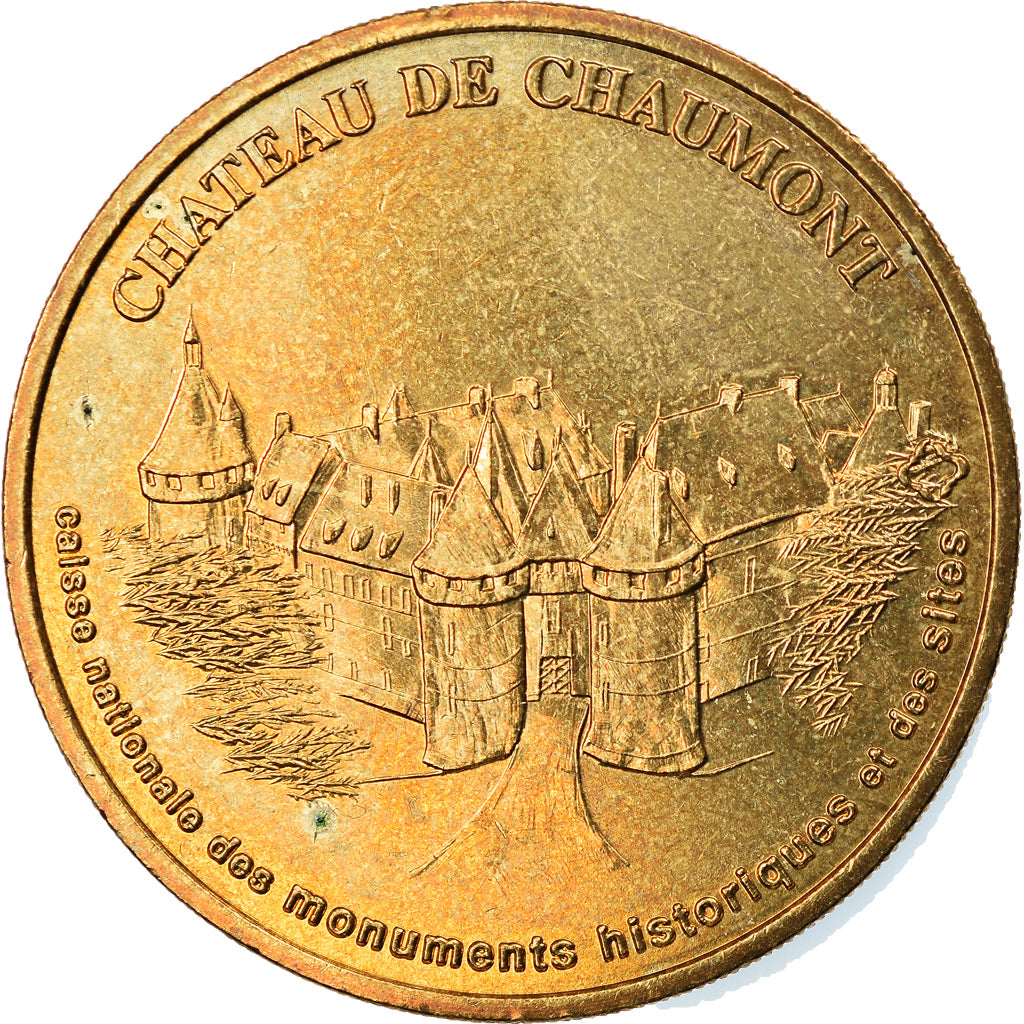 Francia, Token, Jetón turístico, Chaumont sur Loire - Château, Arts &