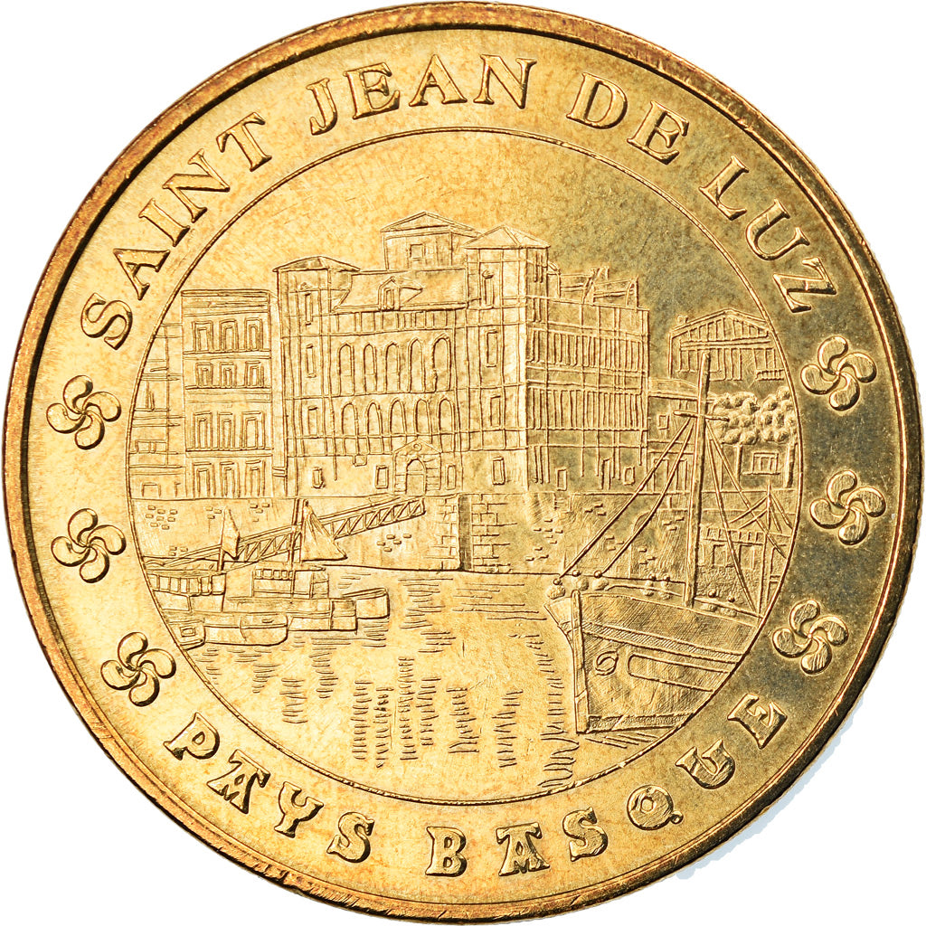 Francia, Token, Jetón turístico, Saint-Jean de Luz - le port, Arts & Culture