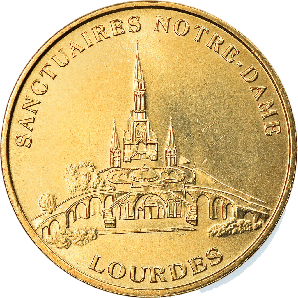 Francia, Token, Touristic token, Lourdes - Sanctuaires Notre Dame, Arts &