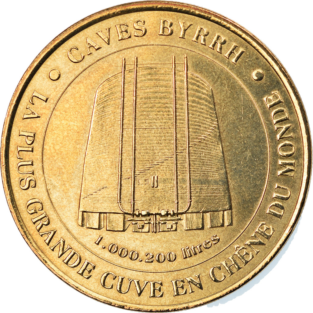 Francia, Token, Jetón turístico, Thuir - Caves Byrrh, Arts & Culture, 2002