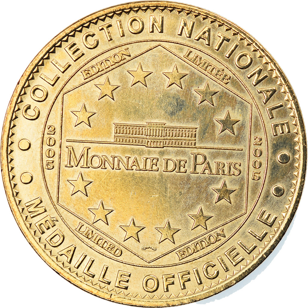 Francja, Token, Żeton turystyczny, Cluny - Abbaye n°1, Sztuka i Kultura, 2005