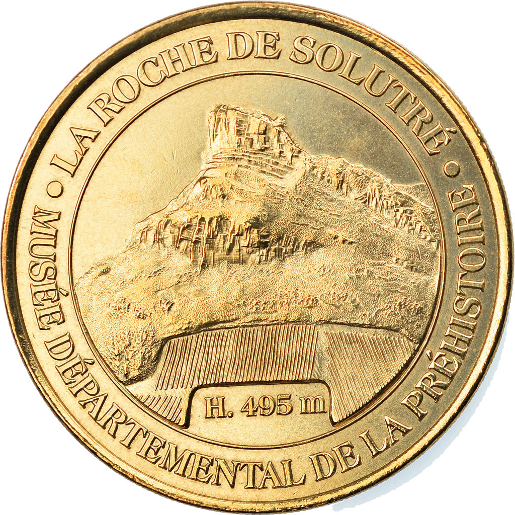 France, Jeton, Jeton Touristique, Solutré-Pouilly - la Roche, Arts & Culture