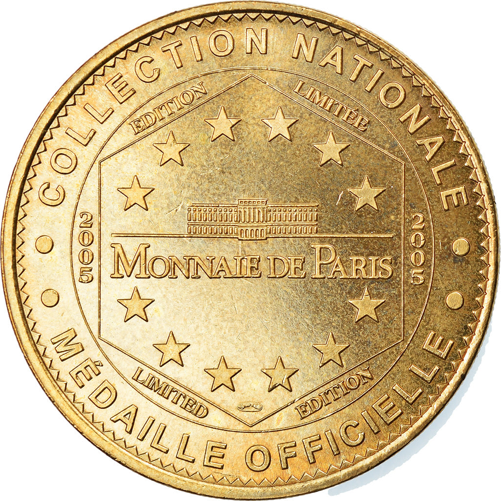 Francia, Token, Jetón turístico, Fontainebleau - Chateau -, Arts & Culture