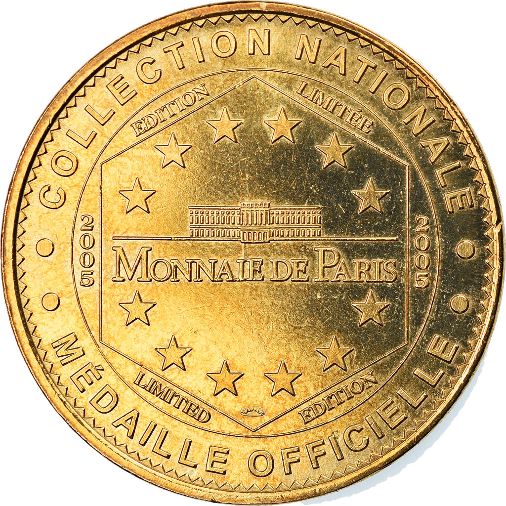 Francja, Token, Żeton turystyczny, Fontainebleau - Chateau -, Sztuka i Kultura