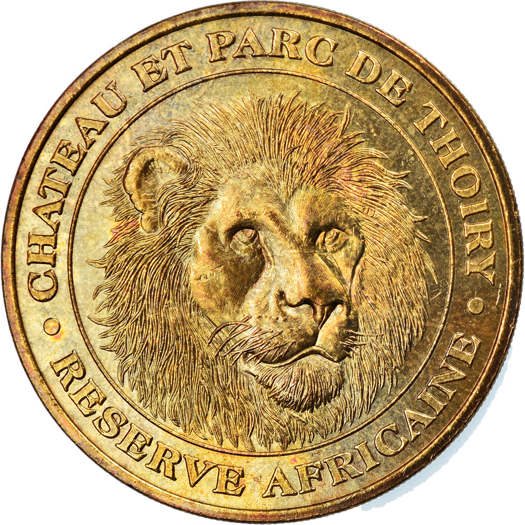 Francia, Token, Jetón turístico, Thoiry - Château et Parc n°1, Arts &