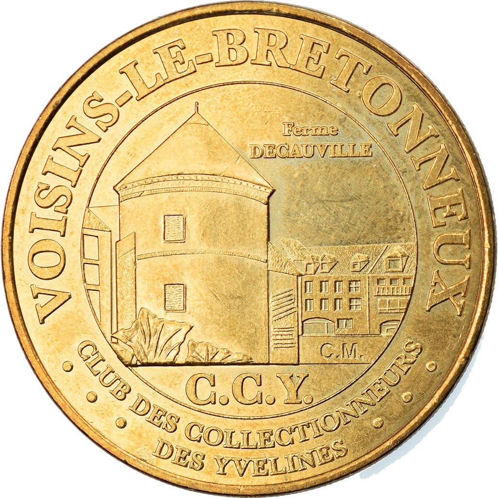 Francia, Token, Jetón turístico, 78/ Voisins-le-Bretonneux, Arts & Culture